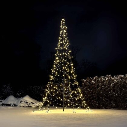 Glimma Julebelysning, varm hvid med spyd